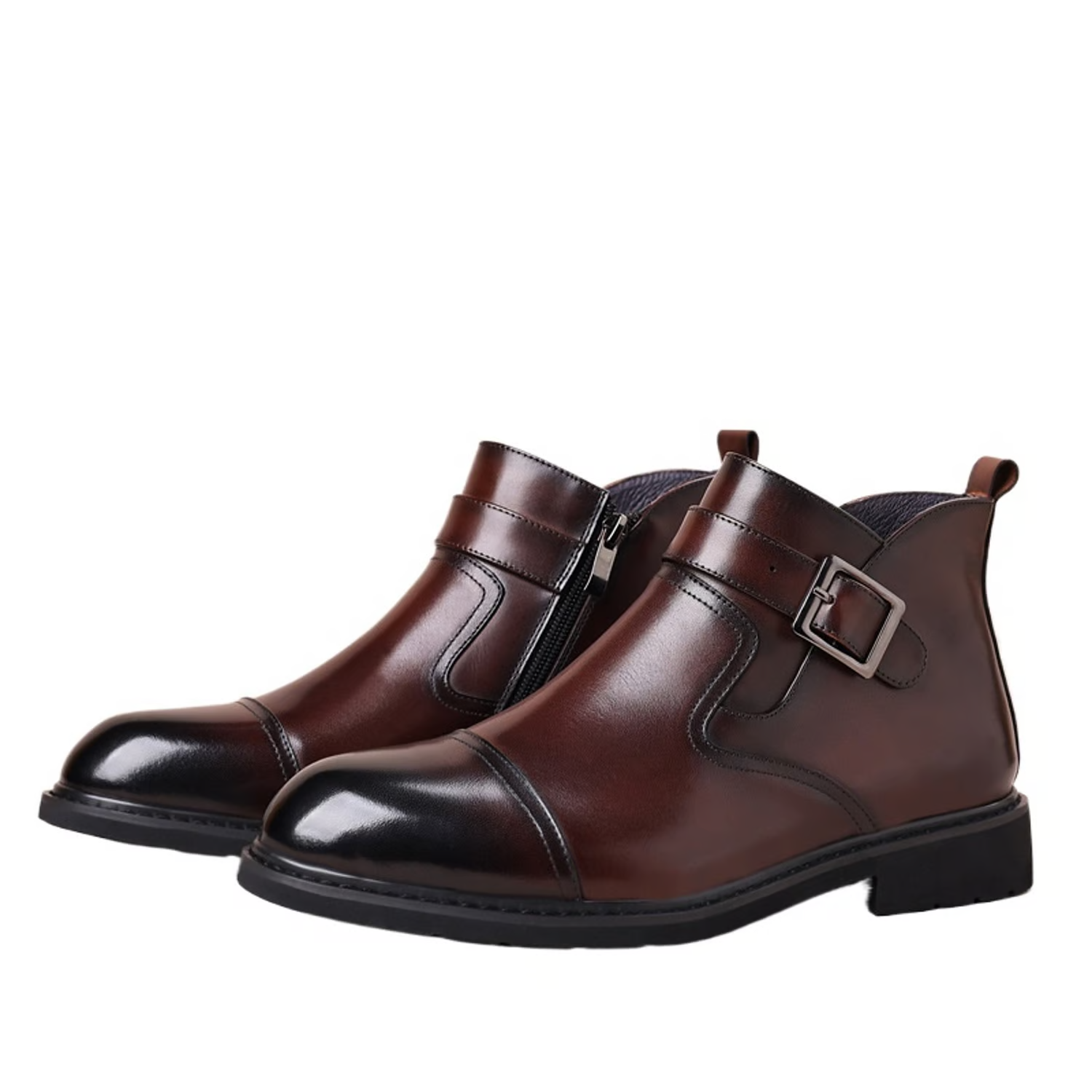 Bottes en Cuir de Vache