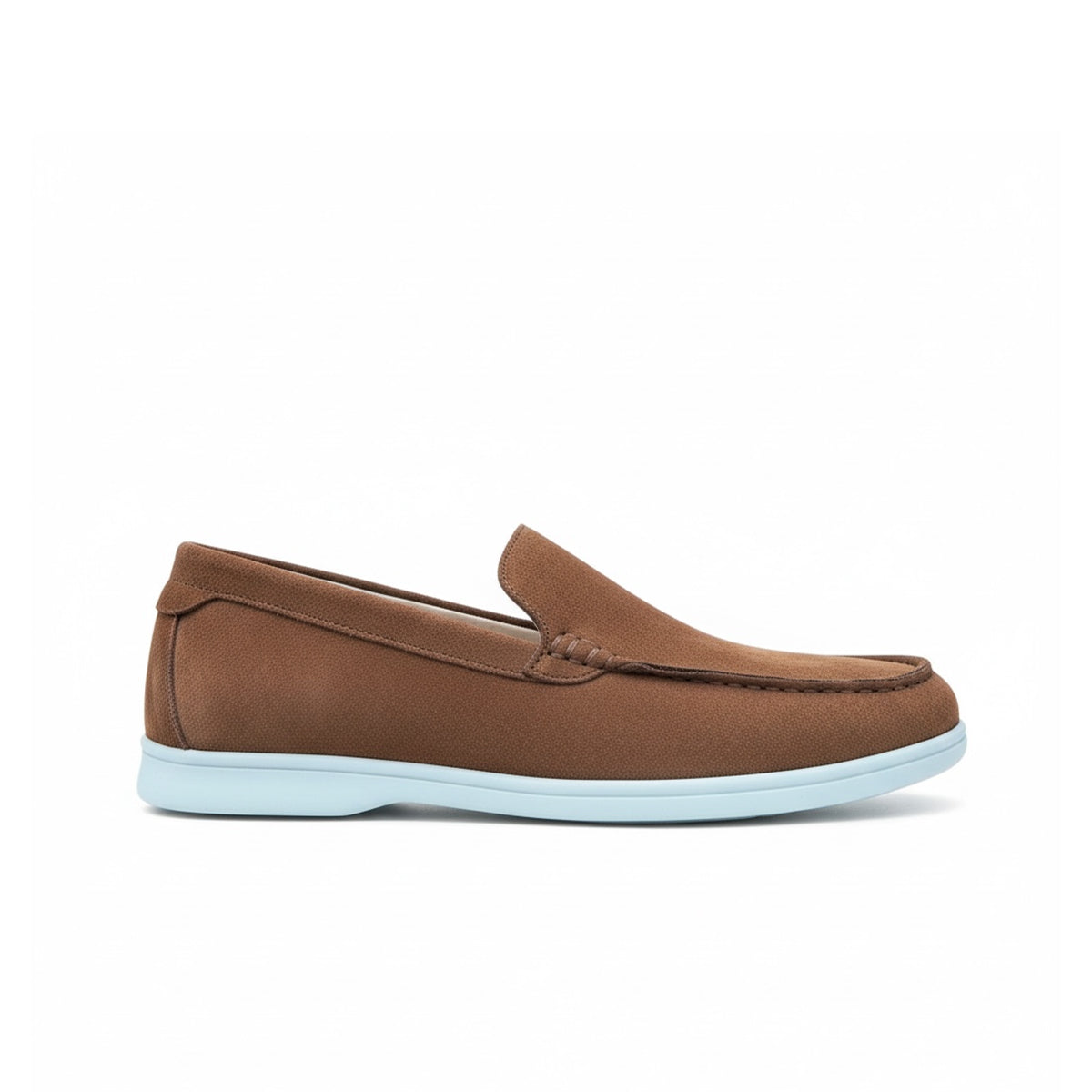 CHAUSSURE EN CUIR TABAC-CNG