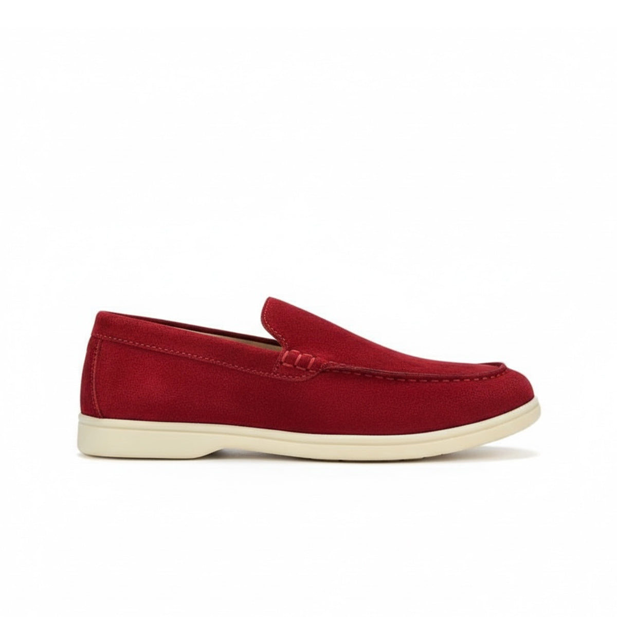 CHAUSSURE EN CUIR BORDEAUX-CNG