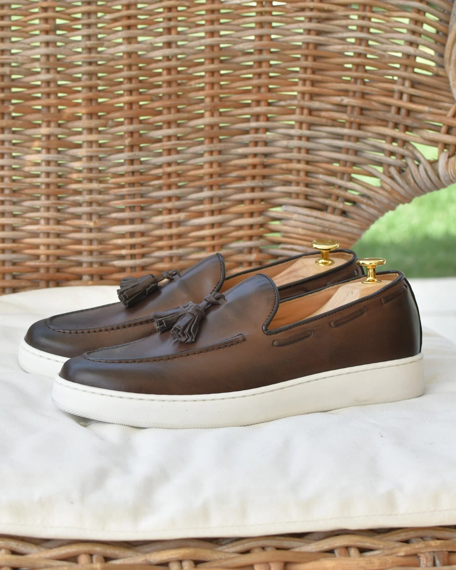 PORTO - mocassin En Cuir